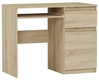 Obrázek produktu pro Psací stůl počítačový 96 cm zásuvka skříňka FRAMIRE N-33 sonoma