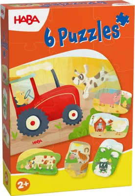 Produktbild von 6 erste Puzzles - Bauernhof