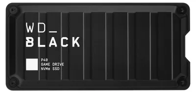 Imagen del producto de WD_BLACK™ P40 Game Drive SSD de 1 TB, disco SSD portátil para juegos, velocidad de lectura de 2000 MB/s