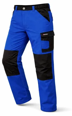 Produktbild von Parkside Herren Arbeitshose robust Baustelle Werkstatt Knieschoner Blau 56