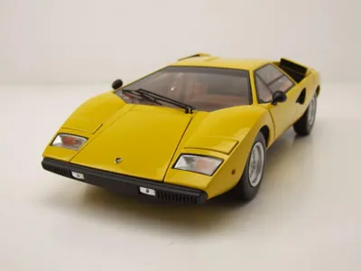 Produktbild von Kyosho 08321YT Lamborghini Countach LP 400 1974 gelb 1:18