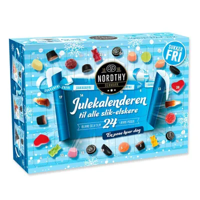 Produktbild von Nordthy Adventskalender ZUCKERFREI 442g