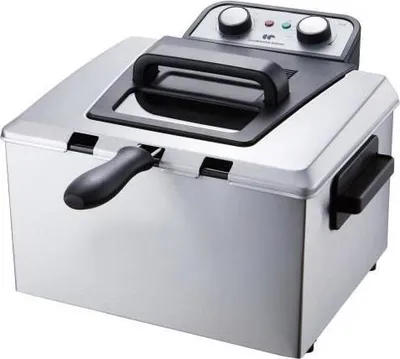 Image de Friteuse CONTINENTAL EDISON CEFR5IN3P, 5 L, 3 paniers, Thermostat réglable jusqu'a 190°C