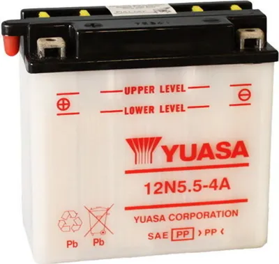 Productafbeelding van YUASA batterij 12N5,5-4A, 5,5 Ah