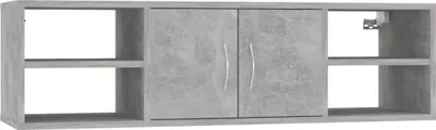 Zdjęcie produktu dla Półka Ścienna, Szarość Betonu, 102X30X29 Cm, Płyta Wiórowa Lumarko!
