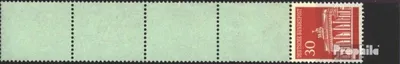 Produktbild von Briefmarken BRD (BR.Deutschland) 1966 Mi 508R Endfünferstreifen postfrisch Brandenburger Tor