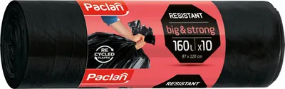 Zdjęcie produktu dla Worki na śmieci Big&Str mocne 160L 10 sztuk