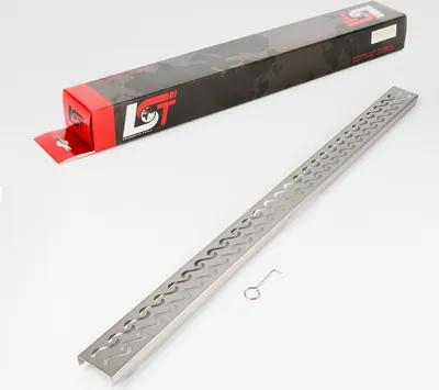 Produktbild von Duschrost Doppelwelle Ablaufabdeckung Abdeckgitter für 1000 x 70mm Duschrinne