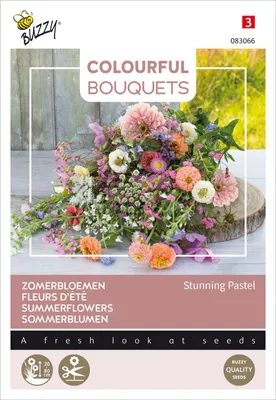 Artikelbild 2 von 'Sommerblumen Stunning Pastel Mischung' aus der Kategorie Blumensamenmischung