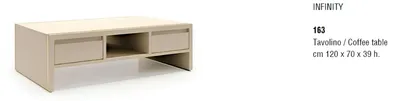 Produktbild von Couchtische Tisch Luxus Holz Tische Konsolen Design Italienische Möbel Bizzotto