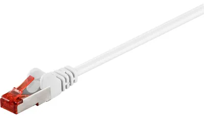 Immagine prodotto di Goobay 93508 Cavo patch CAT 6, S/FTP (PiMF), bianco, 30 m - LSZH senza alogeni, rame