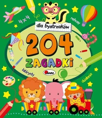 Zdjęcie produktu dla 204 zagadki dla bystrzaków