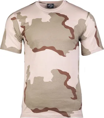 Zdjęcie produktu dla T-shirt w kamuflażu 3-kolorowy pustynny, L