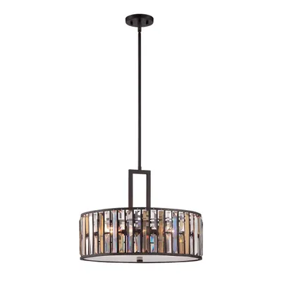 Produktbild von Elstead Gemma Hängeleuchte E27 3-fach Vintage-Bronze