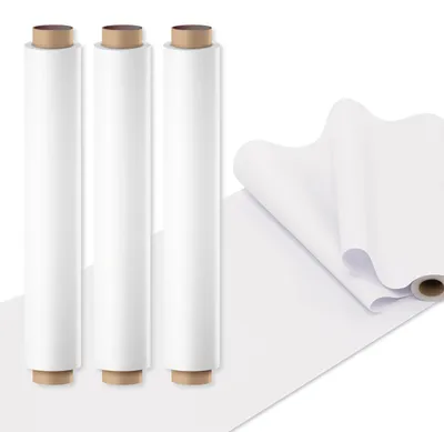 Produktbild von Joya Creative Blanco Zeichenpapier auf Rolle Nachfüllung 3x10 Meter – Extralange Papierrollen für Zeichentisch und Papierrollenhalter