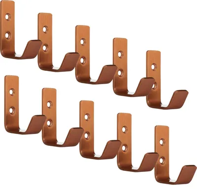 Produktbild von SOTECH Kleiderhaken Loxten 60 x 20 x 45 mm orange – Edelstahl, 3 mm Materialstärke (10 Stück)