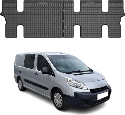 Produktbild von 2007-2016 Peugeot Expert Fußmatten TPE Schwarz 2 tlg
