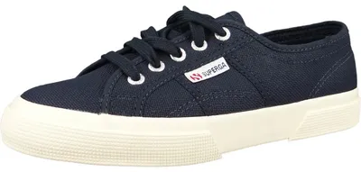 Produktbild von Superga 2750 Cotu Armee Grün klassische, lässige Segeltuch Schnürtra er für – 4 UK / Navy