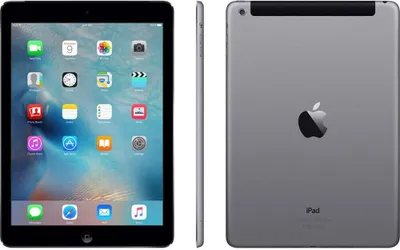 Produktbild von Apple Air iPad, Apfel, A7, 64 GB, Flash, 24,638 cm (9.700"), 2048 x 1536 Pixel