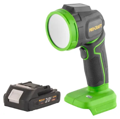 Image de Procraft LL18bb Projecteur LED sans fil 20 V 300 lm + 1x batterie 2,0 Ah - sans chargeur