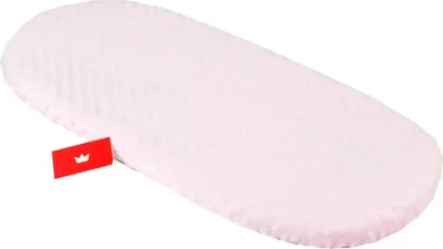 Produktbild von BABYLUX Spannbettlaken für Kinderwagen Spannbetttuch Bettlaken 3. Minky - Rosa