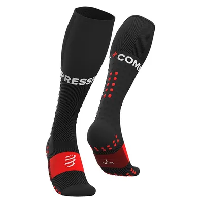 Produktbild von Compressport Full Run Black T1 Laufsocken