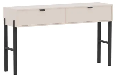 Produktbild von Masseno Schminktisch MINO Kosmetiktisch mit 2 Schubladen, Beige