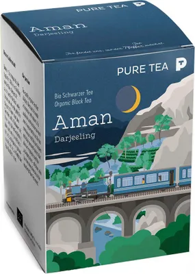 Produktbild von Puretea Aman Darjeeling 15 Beutel von Coffee and Flavor