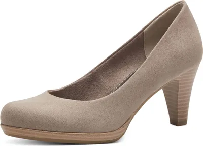 Produktbild von MARCO TOZZI Damen Pumps elegant vielseitig kleines Plateau Textil 2-22411-41, Größe:39 EU, Farbe:Beige