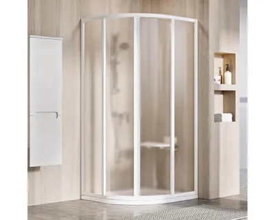 Obrázek produktu pro Sprchový kout RAVAK SKCP4-80 195 dvoukřídlé dveře white+Grape 3114O102ZG