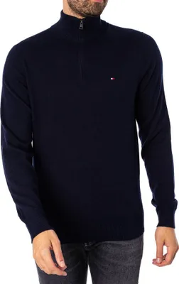 Image de Pima Org Ctn Cachemire Zip Mock