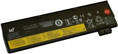 Produktbild von BTI LN-4X50M08811-, 4400 mAh, 48 Wh, Lithium Polymer (LiPo), 10,8 V, Schwarz, 1 Stück(e)