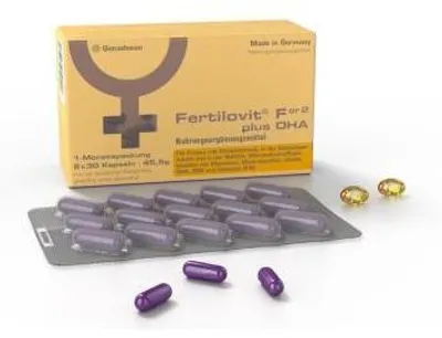 Obrázek produktu pro Fertilovit For2 plus DHA kapsle 60 ks pro těhotenství a kojení