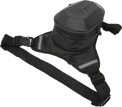 Produktbild von Motorrad-Beintasche mit reflektierendem Streifen, wasserabweisende Hüfttasche für Outdoor-Wandern, Reisen, Angeln, einzigartiges Muster