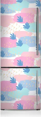 Produktbild von Magnetfolie Magnete Küche Kühlschrank Dekoration 60x190 cm - Druckt PAWs Abdrücke
