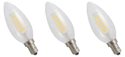Produktbild von Spectrum E14 LED-Lampe B35 5,5W 800lm 2700K warmweiß 3 Stück dimmbar