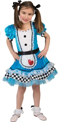 Produktbild von Alice im Wunderland Kostüm Mädchen Kinder Größe: 140