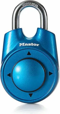 Produktbild von Smart lock Vorhängeschloss Richtungskombinationsschloss Reisegepäckschloss Vintage Briefkasten Fitnessstudioschloss Smart lock blau