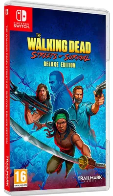 Produktbild von Just for Games The Walking Dead Streets of Survival- Deluxe Edition, Nintendo Switch, Nintendo Switch, M (Reif), Physische Medien