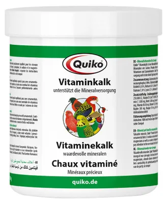 Produktbild von Quiko Vitaminkalk: Mineralien für Ziervögel 500g