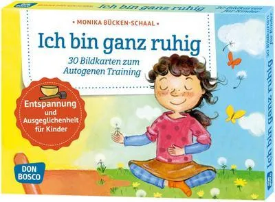 Produktbild von Ich bin ganz ruhig. 30 Bildkarten zum Autogenen Training mit Kindern.