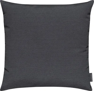Produktbild von MAGMA Heimtex - Kissenhülle FINO - 50 x 50 cm - anthrazit - Baumwolle/Polyester