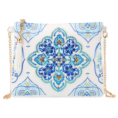 Obrázek produktu pro Malování Diamond Bag, DIY Diamond Bag, DIY Diamond kabelka, výšivka Diamond kabelka, Diamond Crossbody Bag