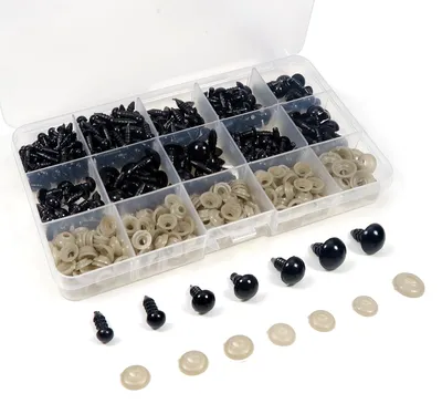 Immagine prodotto di Solidchoice - Set di 150 occhi di sicurezza per la creazione di bambole