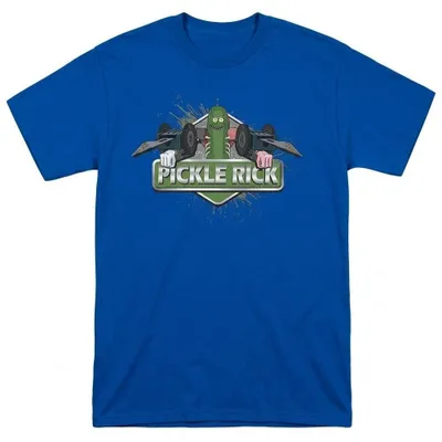 Immagine prodotto di Maglietta unisex Rick and Morty, in cotone, modello TV36020 (taglia 4XL), colore blu reale