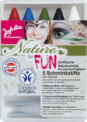 Produktbild von Naturkosmetik Schminkstifte 5 Farben