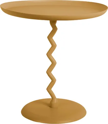 Produktbild von Leitmotiv - Beistelltisch Zig Zag Medium - Ockergelb