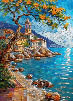 Produktbild von Plakat 13x18cm Mosaikpuzzle