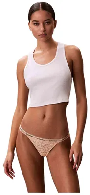 Image de Slip Calvin Klein CALVIN KLEIN LV00QD5213 - Braga pour Femme