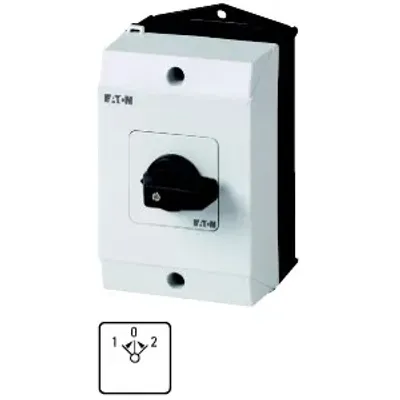 Produktbild von Eaton T0-3-8216/I1 - Kippschalter - 3P - Schwarz - Weiß - IP65 - 80 mm - 122 mm